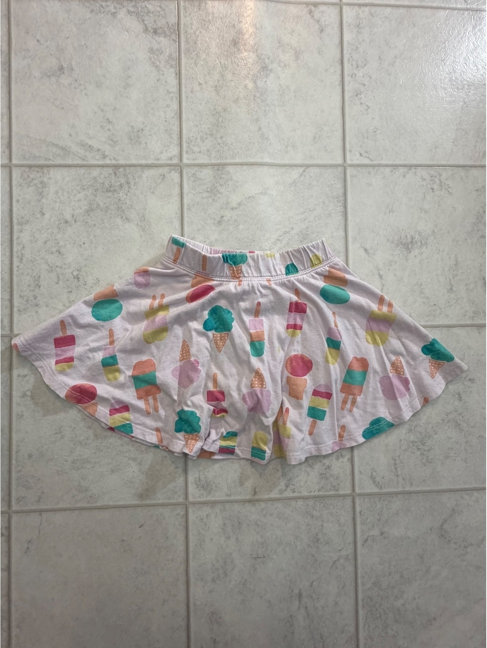 Baby Gap pastel striped skirt
